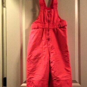 Ski Snow Bibs Girls M (8-10) Cat & Jack Hot Pink